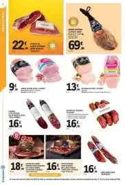 Catálogo E.Leclerc Página 6: Elpozo pechuga de pavo €13,89, Elpozo jamón cocido extra €9,89