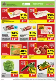 Nah&Frisch Flugblatt woche 44 Seite 12: Bauernland Pommes Frites €2,39, Äpfel Gala €1,79