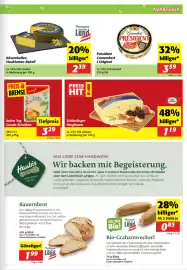 Nah&Frisch Flugblatt woche 44 Seite 5: Präsident Camembert L'Original €3,59, Jeden Tag Gouda Scheiben €3,29