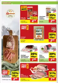 Nah&Frisch Flugblatt woche 44 Seite 6: Schachinger Knusper Grammeln €2,69, Landjäger €4,19