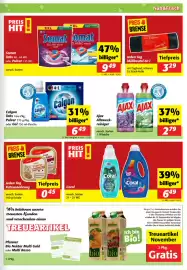 Nah&Frisch Flugblatt woche 44 Seite 7: Ajax Allzweck-reiniger €2,79, Coral €6,49