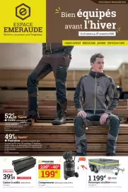 Catalogue Espace emeraude page 1: WILMART Caisse à outils €39,90, EM252 Remorque routière €1.199,00