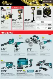 Catalogue Espace emeraude page 9: Makita Perceuse visseuse 18 V €279,00, Makita Pompe à graisse DGP180Z €299,00