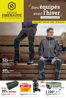 Espace emeraude (valable jusqu'au 7-11)