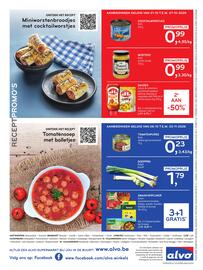 Alvo folder Pagina 14: Soepprei €1,79, Devos & Lemmens topdown ketchup, dressing en mayonaise €4,73