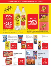 Alvo folder Pagina 10: Airfryer pizza snack big americans €4,34, Schweppes Indian Tonic €4,90