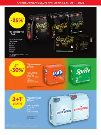 Alvo folder Pagina 11: Chaudfontaine €11,78, Fanta/sprite €9,67