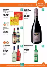Volantino GrosMarket Pagina 15: Aperitivo Hugo, Spritzoso €2,98, Crodino bevanda biondo €0,79