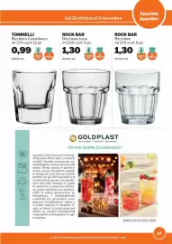 Volantino GrosMarket Pagina 27: Rock Bar Bicchiere Juice €1,30, Bicchiere Casablanca Toninelli €0,99