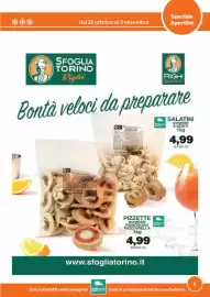 Volantino GrosMarket Pagina 5: Pizzette surgelate Pomodoro Mozzarella €4,99