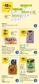 Bio Planet folder Pagina 15: Buite-man koekjes met Goudse kaas €3,99