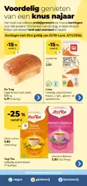 Bio Planet folder Pagina 7: Yogi Tea volledig assortiment €3,85, Tijgerbrood met spelt €4,19