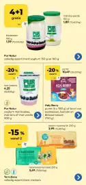 Bio Planet folder Pagina 9: TerraSana crackers €3,99, Pur Natur yoghurt met bosbes €4,25