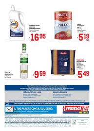 Volantino Metro Pagina 40: Vodka Moskovskaya €9,59, Pasta di semola Barilla €5,49