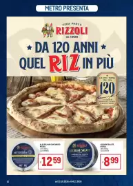 Volantino Metro Pagina 10: Filetti di alici del Mar Cantabrico Rizzoli €12,59, Acciughe salate Rizzoli €8,99