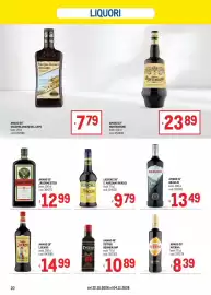 Volantino Metro Pagina 20: Liquore S. Marzano Borsci €9,79, Amaro 21° Bràulio €13,49