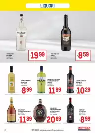 Volantino Metro Pagina 21: Brandy Vecchia Romagna Etichetta Nera €20,69, Limoncello Dicapri €11,99