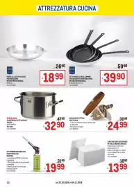 Volantino Metro Pagina 30: Casseruole alte acciaio Piazza €32,90, Apriscatole titan westmark €24,99