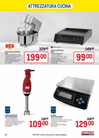 Volantino Metro Pagina 33: Impastatrice planetaria R.G.V. €199,00, Mixer ad immersione Metro Professional €109,00