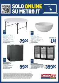 Volantino Metro Pagina 37: Metro Professional tavolo pieghevole Pamua €79,00, Metro Professional ciotola adeani €1,69