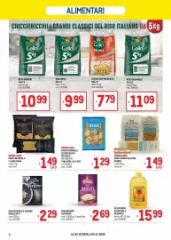 Volantino Metro Pagina 4: Tagliatelle n° 203 €1,29, Riso basmati Curtiriso €2,69