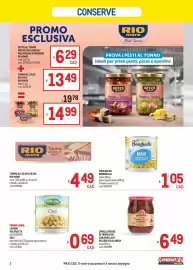 Volantino Metro Pagina 7: Cipolle rosse caramellate Delizie di Calabria €6,49, Ceci Valfrutta €0,69