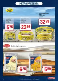 Volantino Metro Pagina 9: Tonno all'olio di oliva Donzela €6,25, Tonno all'olio di semi Donzela €5,59