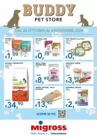 Volantino Migross Superstore | Buddy Pet Store Pagina 1