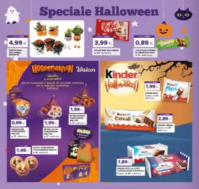 Volantino Tigre Pagina 14: Kinder fetta al latte €1,89, Kit-Kat mini halloween €3,99