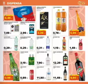 Volantino Tigre Pagina 19: Amaro Jagermeister €12,29, Grappa morbida Julia €7,90
