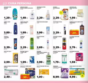 Volantino Tigre Pagina 22: Dischetti struccanti maxi Cotoneve €1,79, Balsamo labbello classic care €1,99