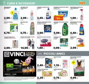 Volantino Tigre Pagina 23: Detersivo lavatrice Deox classico €3,45, Tortini cuore morbido gourmet gold €2,29