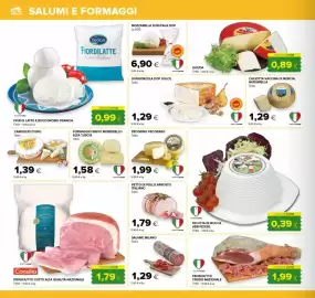 Volantino Tigre Pagina 8: Pecorino Pecoraro €1,99, Formaggio misto morbidello alta tuscia €1,58