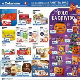 Volantino Boningros Cash and Carry Pagina 15: OraSi Bevanda di riso/di sola €1,59, Lavazza Suerte Caffè €10,99