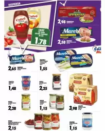 Volantino Compri Meglio Pagina 10: Callipo Rustiche di Tonno €3,98, Iposea cipolline aceto/cetriolini €1,15
