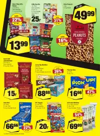 Calle reklamblad Sida 11: Mr. Popgun micro popcorn €20,00, Corny Big Müslibar €88,88