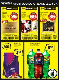 Calle reklamblad Sida 2: Pepsi Max el. Faxe Kondi €892,00, Calle Candy King €3,99