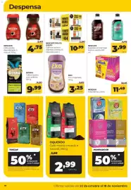 Folleto Alimerka Página 10: Eko con magnesio €3,25, Nescafé Dolce Gusto café con leche o espresso intenso €10,99