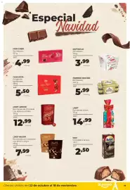 Folleto Alimerka Página 17: Ferrero rocher bombones €5,99, Raffaello bombones €3,99