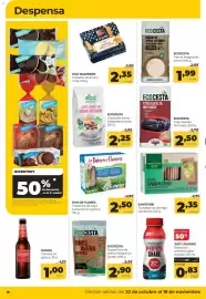 Folleto Alimerka Página 18: Le Pain des fleurs tostas bio de trigo sarraceno sin gluten €2,50