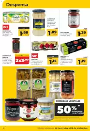 Folleto Alimerka Página 24: Destapa la huerta pimientos del piquillo rojos y verdes €3,00, Carretilla espárragos extra €1,89