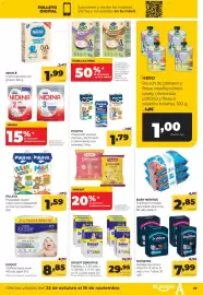 Folleto Alimerka Página 41: Smileat smilitos, Puleva preparado lácteo crecimiento+desarrollo o max con cereales €1,59