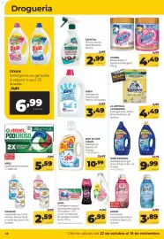 Folleto Alimerka Página 42: Skip active clean €10,99, Wipp express detergente en gel azul o limpio & liso €9,99