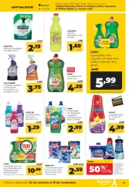 Folleto Alimerka Página 43: Fairy lavavajillas ultra poder €4,29