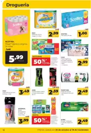 Folleto Alimerka Página 44: Foxy papel de cocina love the bee €3,49, Aura ambientador azahar o frutas del bosque €2,59