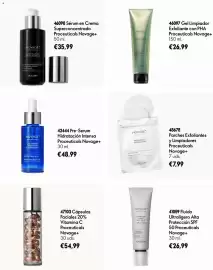 Catálogo Oriflame semana 43 Página 3: Novage+ Parches Exfoliantes y Limpiadores Proceuticals €7,99