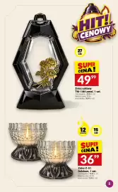 Twój Market gazetka tydzień 43 Strona 5: Znicz Z-51 €36,99, Znicz szklany TM-146 Lamel €49,99