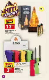 Twój Market gazetka tydzień 43 Strona 6: Wkład LED płomień XL Cortina €13,99, Zapalarka Flame HZ2 €3,99