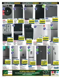 Pick n Pay Hypermarket catalogue Page 10: DEFY Satin Metallic Side-by-Side Fridge with Freezer €11.999,00