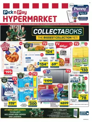 Pick n Pay Hypermarket (valid until 8-11)